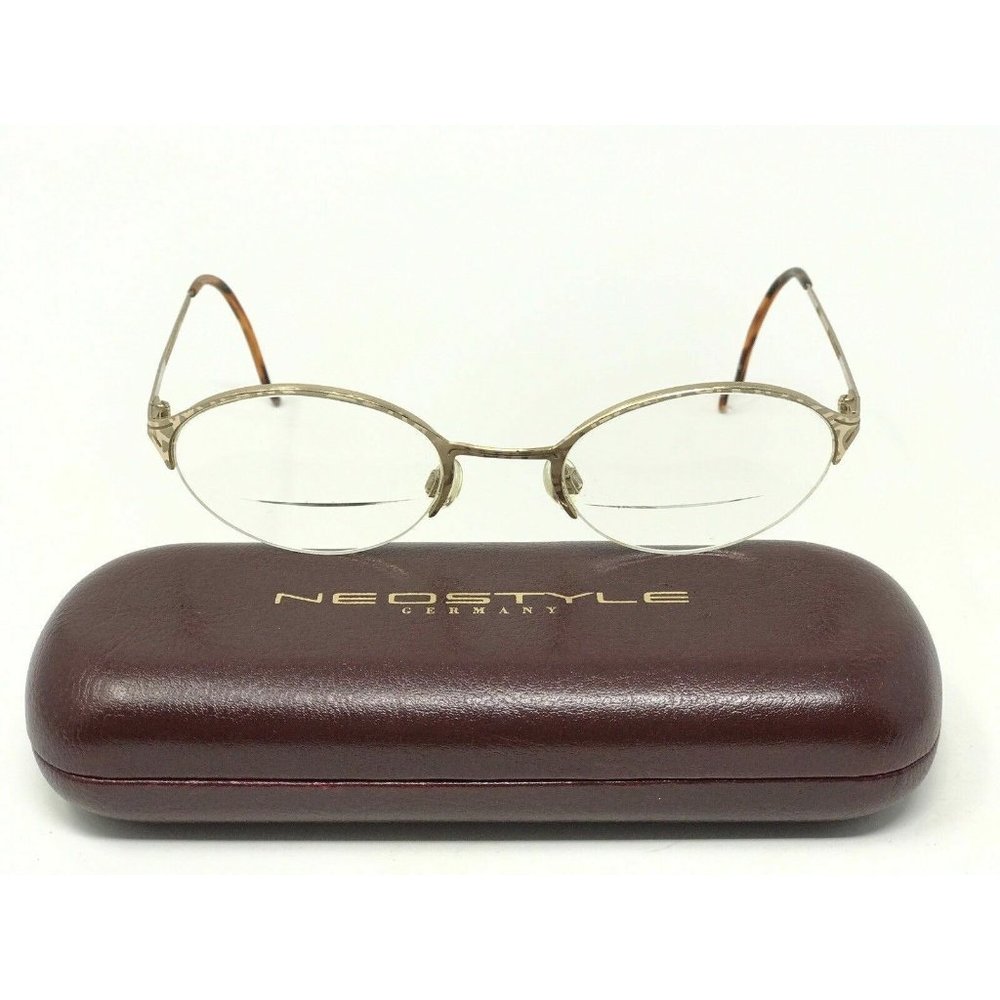 NEOSTYLE COLLEGE Gold Color Eyeglasses Frames GERMANY 185 953 18    48 [] 20 135
